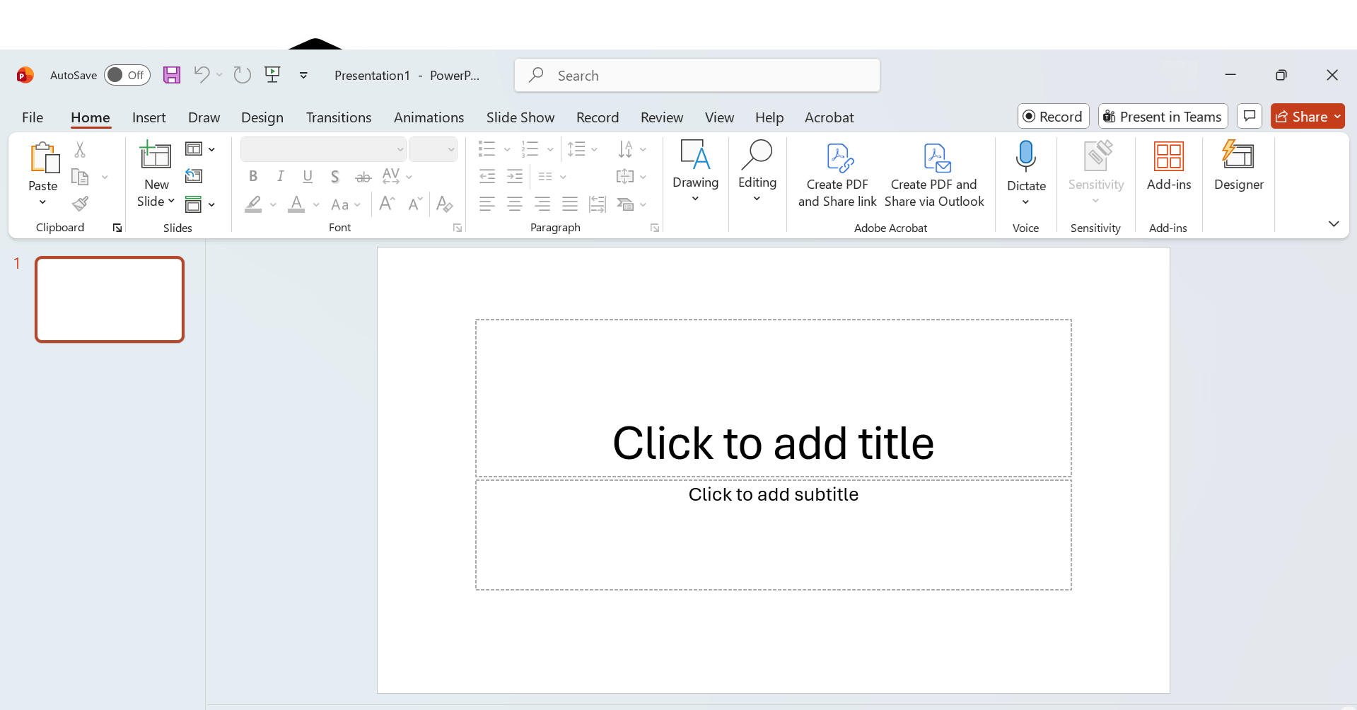 Template PowerPoint สำหรับงานพรีเซนต์