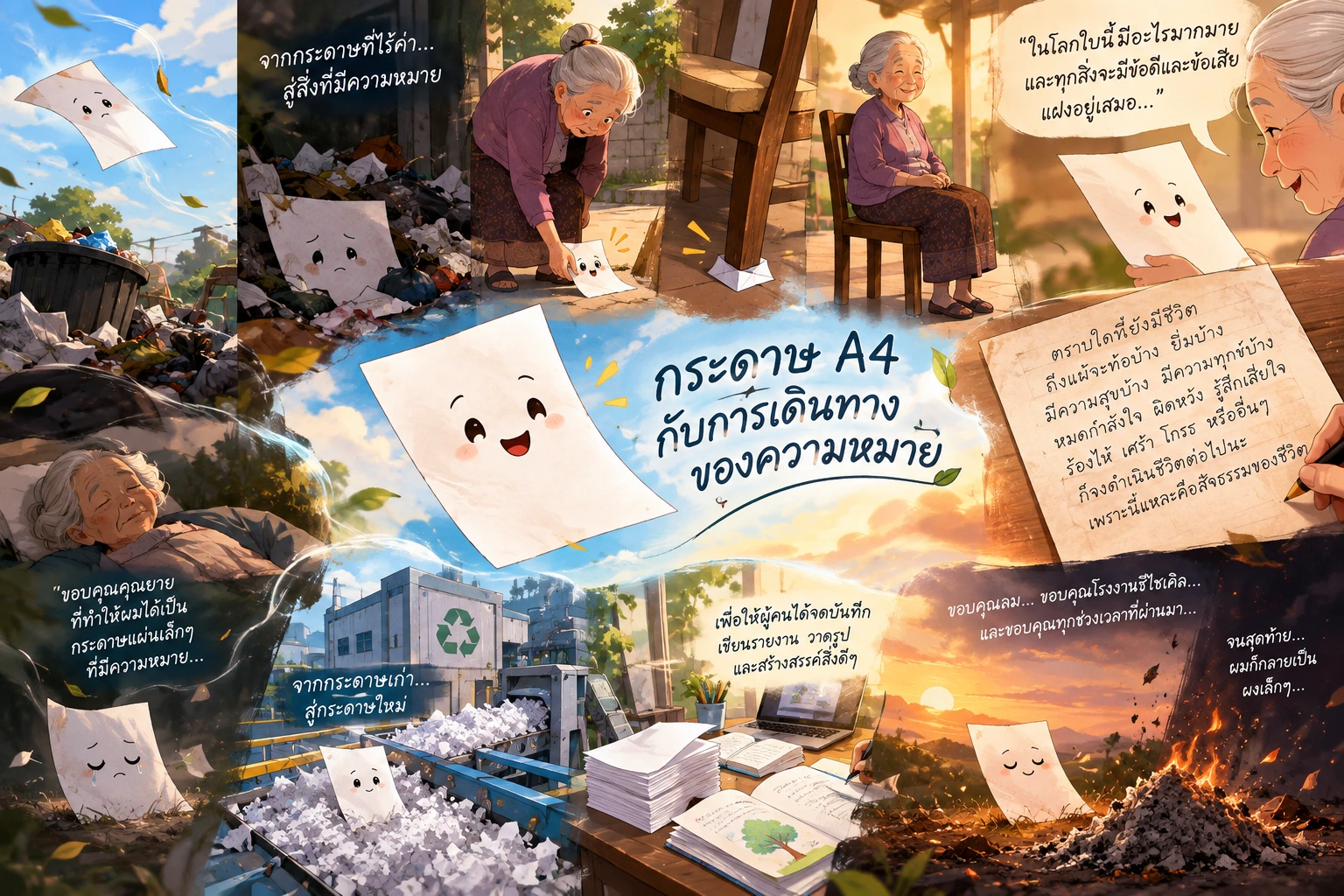 คุณยายกับกระดาษ_A4